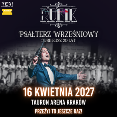 Plakat wydarzenia:  PARKING VIP - PIOTR RUBIK - "PSAŁTERZ WRZEŚNIOWY"