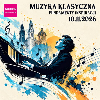 Plakat wydarzenia:  Poznaj Muzykę w Arenie: Muzyka klasyczna - klasy: V-VIII