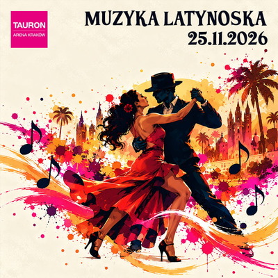 Plakat wydarzenia:  Poznaj Muzykę w Arenie: Muzyka Latynoska - klasy: I-IV