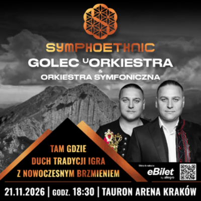 Plakat wydarzenia:  GOLEC uORKIESTRA SYMPHOETHNIC